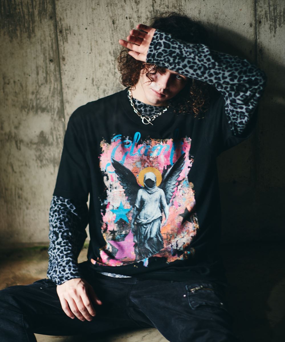 黒 サイズS god only knows angel Tシャツ エンジェル 黒 サイズS god