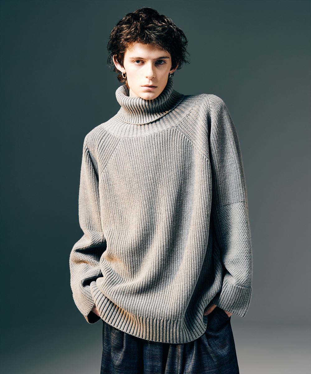 Sulman Turtle Neck Knit / サルマンタートルネックニット　glamb グラム 20,075円