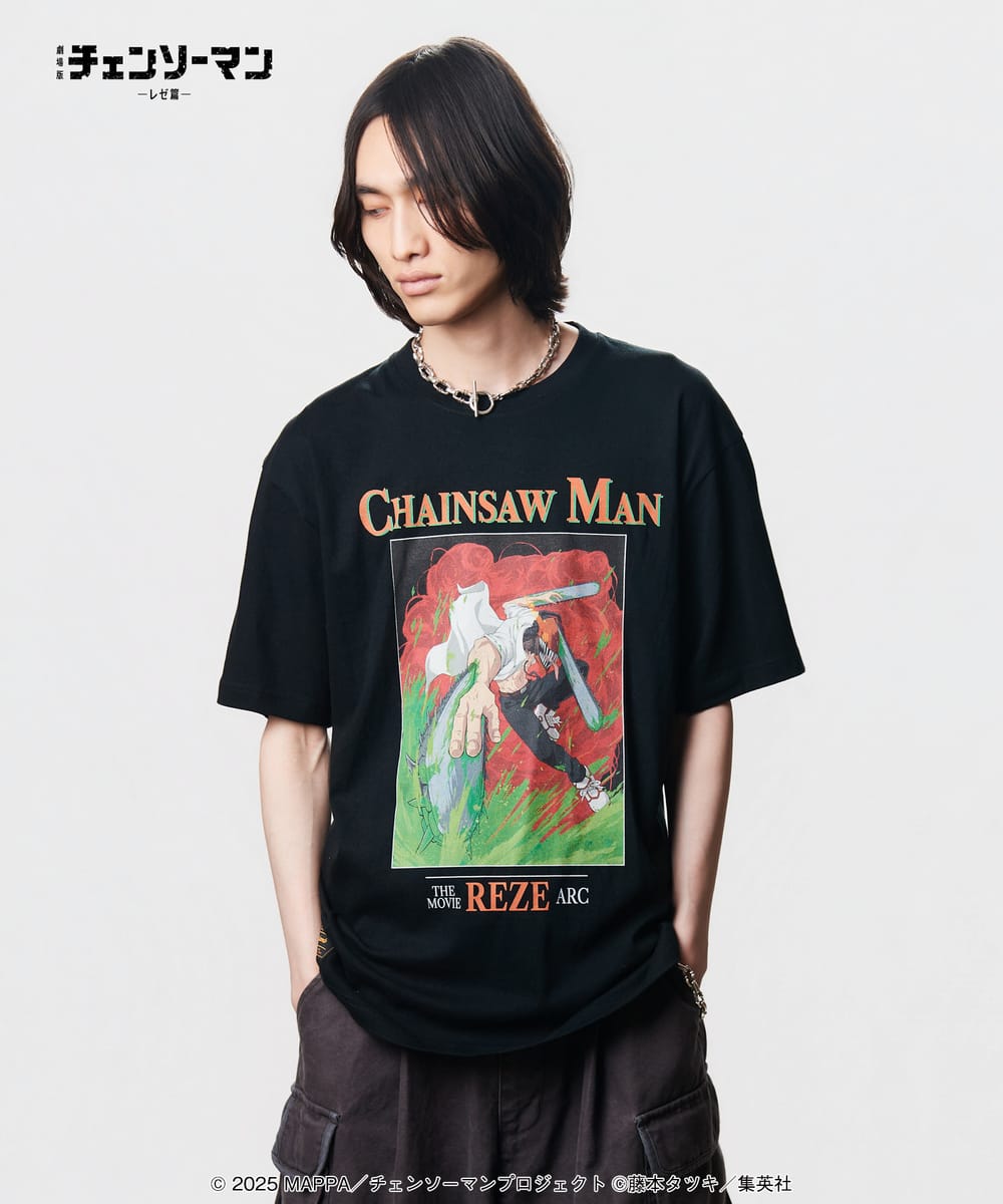 劇場版 チェンソーマン レゼ篇 Chainsaw Man T-Shirt / チェンソーマン Tシャツ glamb グラム|fusion&SUN