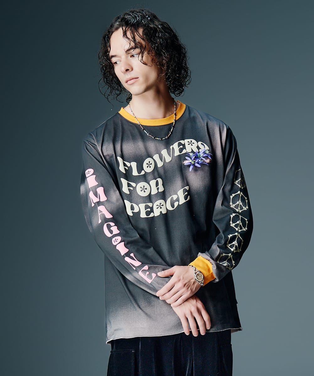 Psychedelic Peace Cutsew / サイケデリックピースカットソー　glamb グラム｜fusion＆SUN