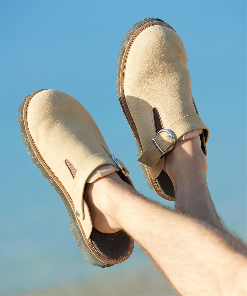 Cow Suede Clog Sandals / カウスエードクロッグサンダル glamb 瓦