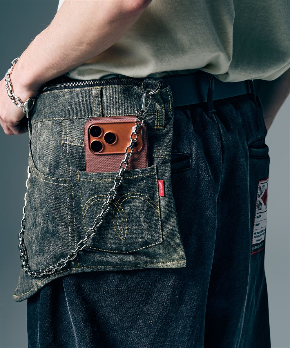 Aged Denim Bag / エイジドデニムバッグ　glamb グラム 12,617円