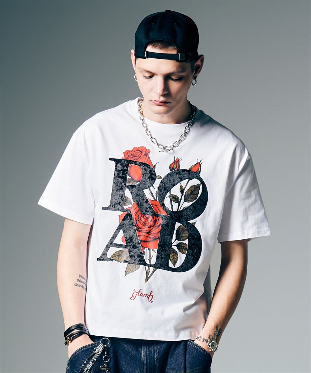 Velour Road T-Shirt / ベロアロードTシャツ　glamb グラム｜fusion＆SUN