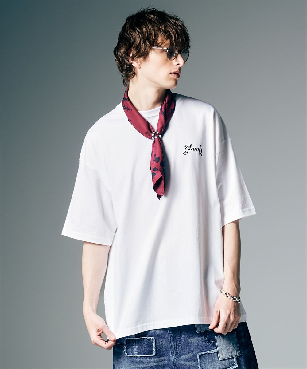 Flower Graffiti T-Shirt / フラワーグラフィティTシャツ　glamb グラム