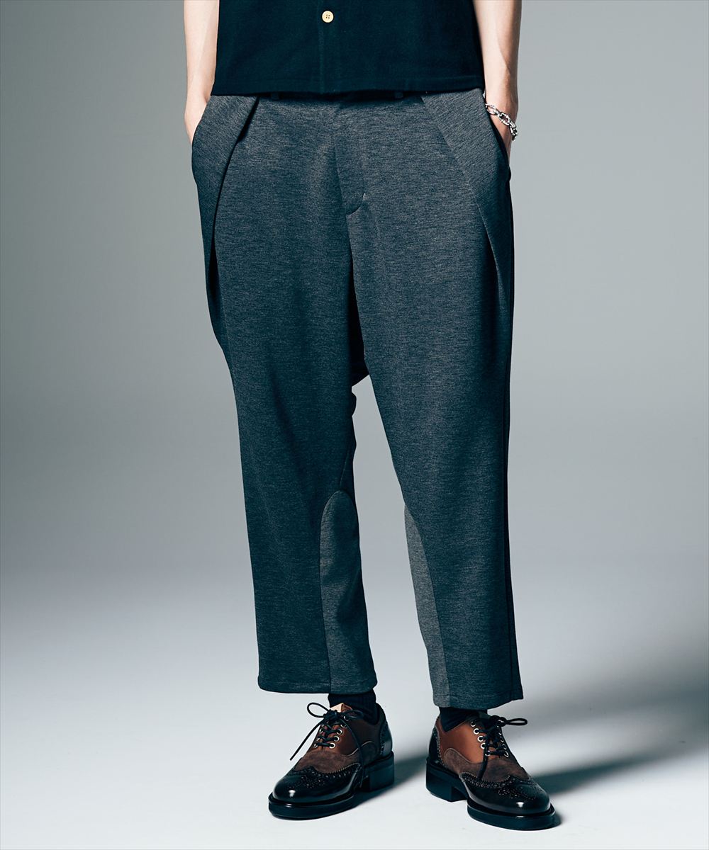 Waist Tuck Cropped Pants / ウエストタッククロップドパンツ glamb グラム|fusion&SUN