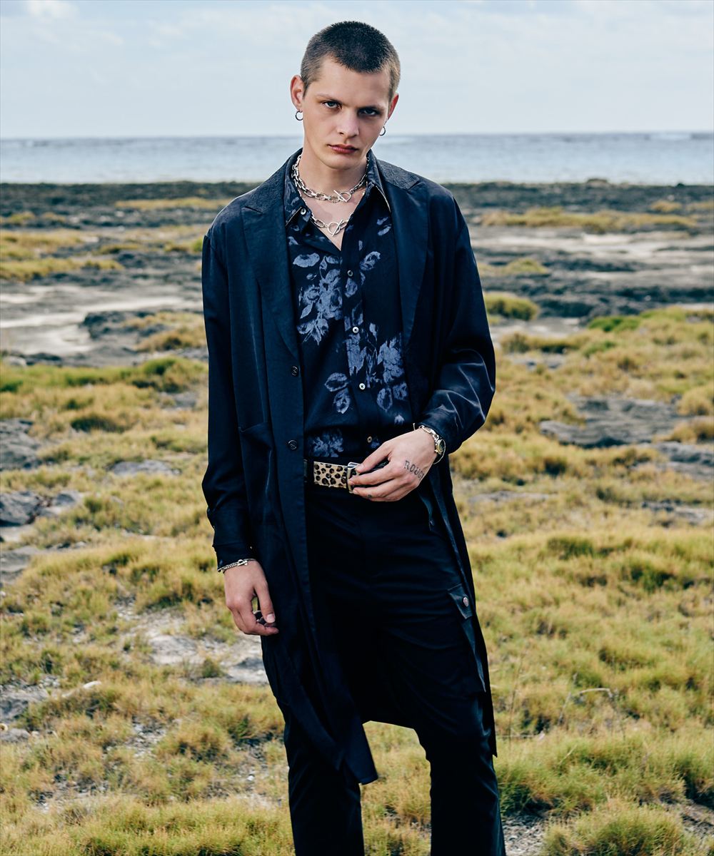 Extra Long Gown Shirt / エクストラロングシャツ　glamb グラム