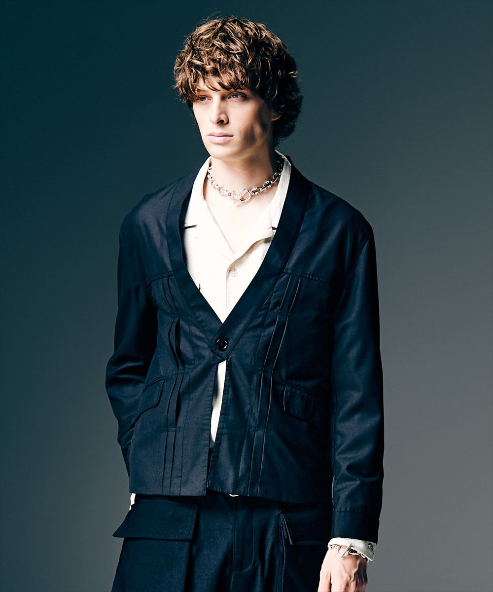 Kimono Based Jacket / キモノベースジャケット　glamb グラム