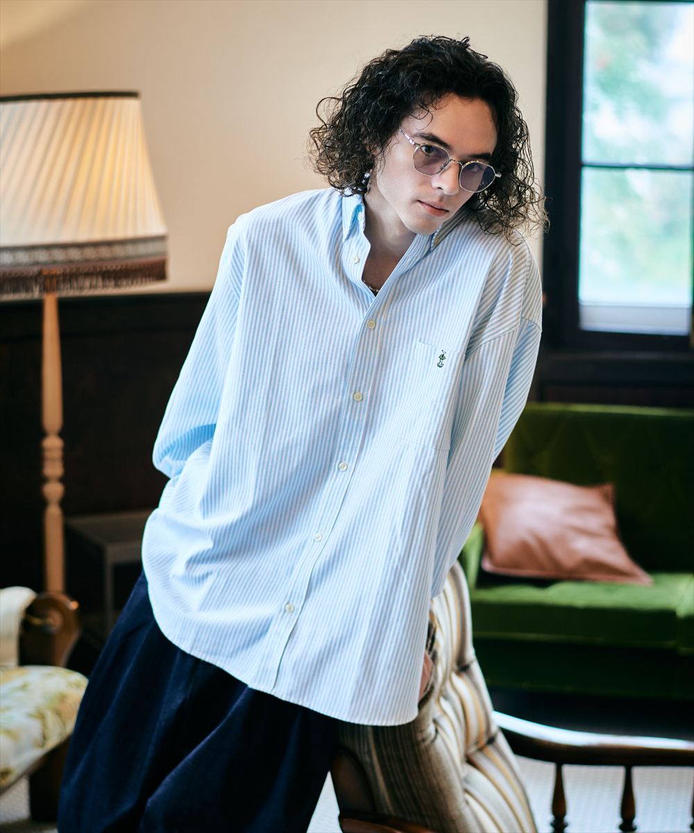 Forbidden Apple Oxford Shirt / フォビドゥンアップルオックスフォードシャツ　glamb グラム 14,630円