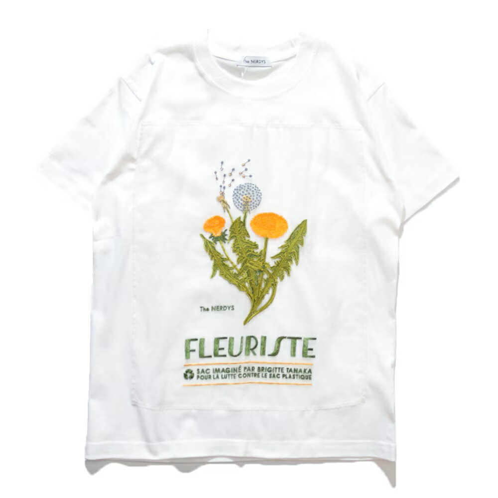 Brigitte Tanaka × The NERDYS FLEURISTE S/S 2026 半袖ティーシャツ