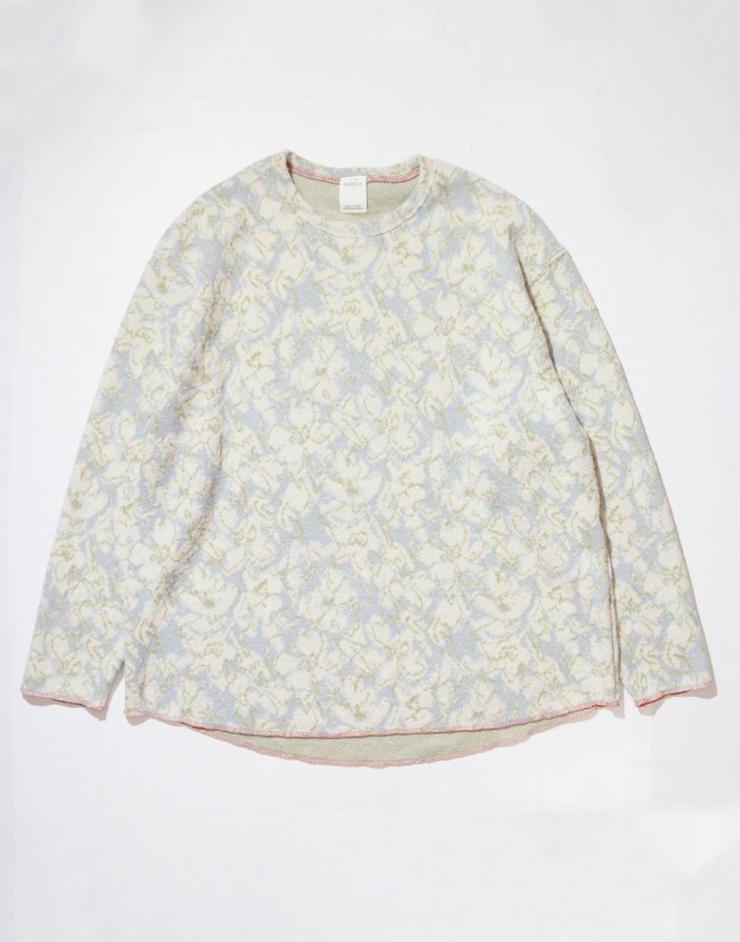 SALE/セール　THE NERDYS / ザ ナーディーズ　Flower Cutsew フラワーカットソー