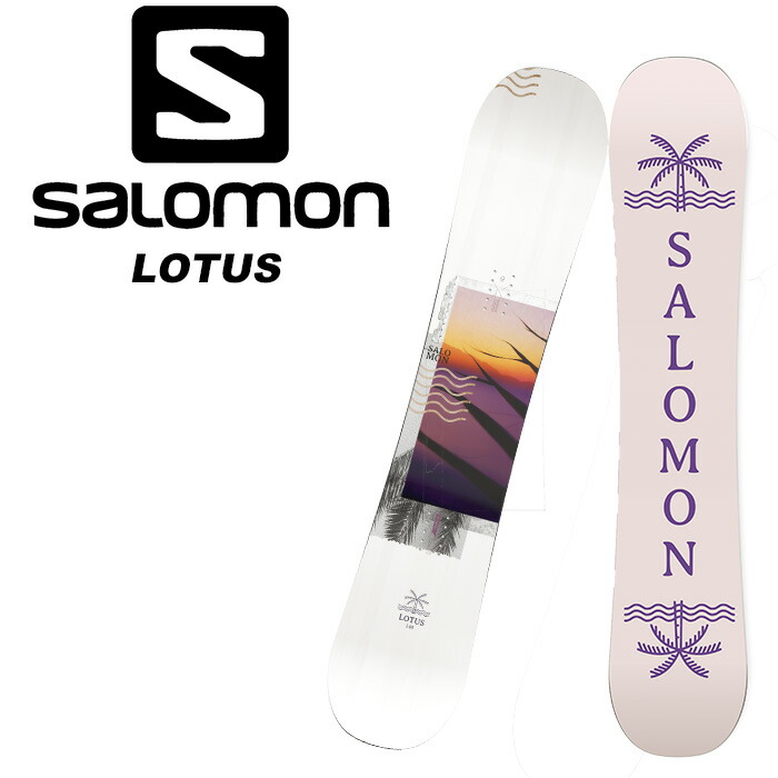 SALE／84%OFF】 SALOMON サロモン スノーボード 板 LOTUS 22-23 ロータス レディース pacific.com.co