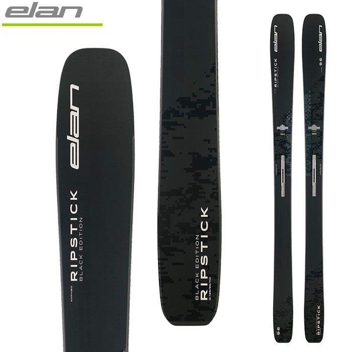 Elan エラン スキー板 BLACK RIPSTICK 22-23 板単品 96 EDITION モデル