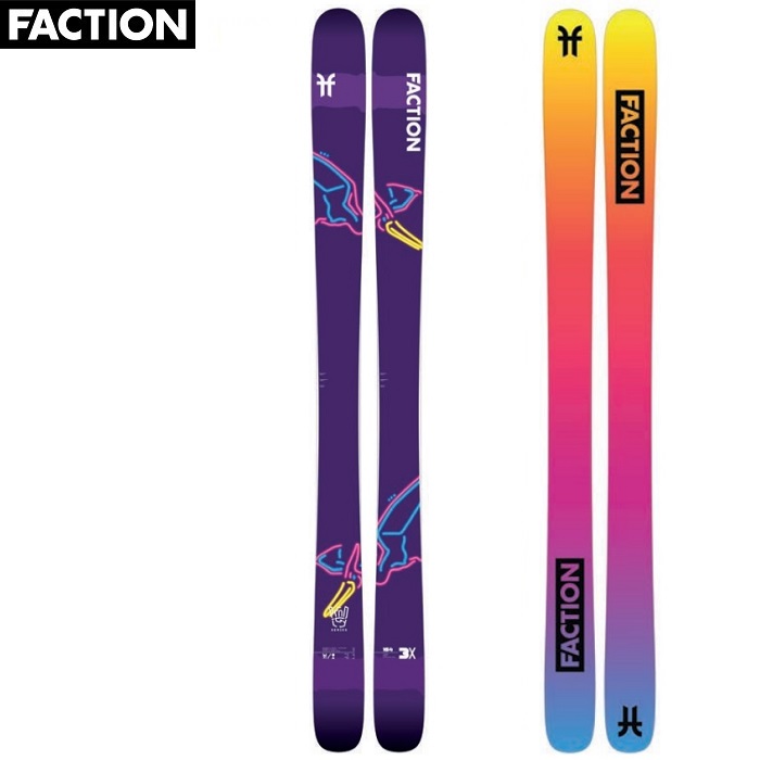 FACTION ファクション スキー板 板単品 PRODIGY 3X レディース 22-23