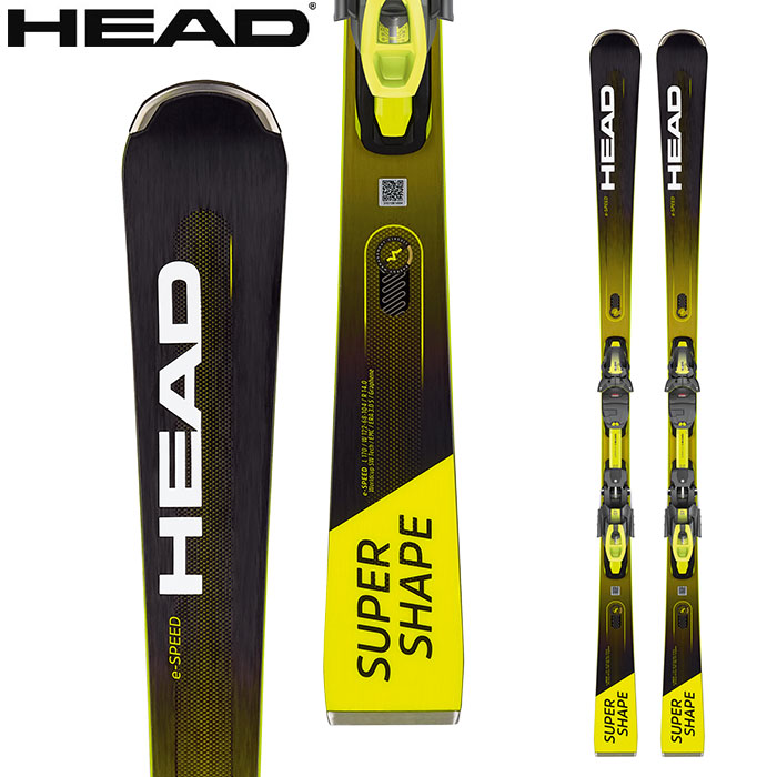 HEAD ヘッド スキー板 SUPERSHAPE E-SPEED 22-23 ビンディングセット