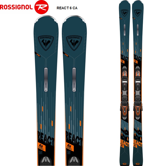 ファッション通販 ROSSIGNOL ロシニョール スキー板 REACT 6 CA