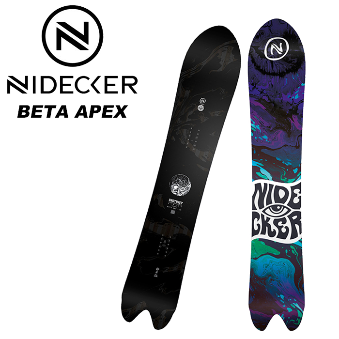 受賞店 NIDECKER ナイデッカー スノーボード 板 BETA APEX 22-23