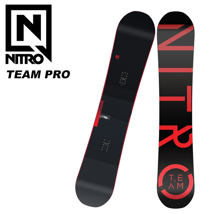 本格派ま！ NITRO ナイトロ スノーボード 板 TEAM PRO 22-23 モデル