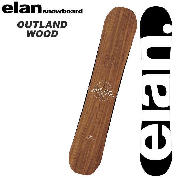 【楽天市場】ELAN エラン スノーボード 板 OUTLAND WOOD 2223 モデル アウトランド ウッド：FUSO SKI
