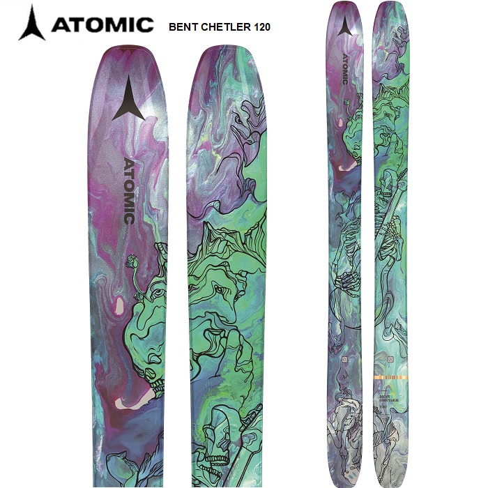 【楽天市場】ATOMIC アトミック スキー板 BENT 85 板単品 22-23