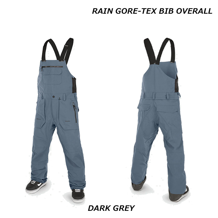 売れ筋 VOLCOM ボルコム ウェア RAIN GORE-TEX BIB OVERALL レイン