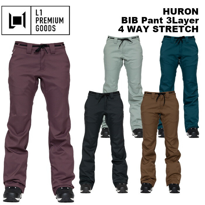L1 エル壱 お召しもの HEARTBREAKER TWILL Pant 2Layer - STRETCH TWILL 23-24(2024)真似形 レディース ズボン下 レディースウェア-スノーボード用ウェア