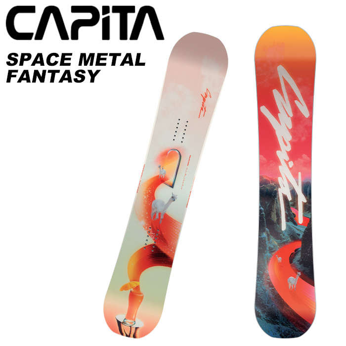 CAPITA キャピタ スノーボード 板 SPACE METAL FANTASY 23-24 モデル レディース画像