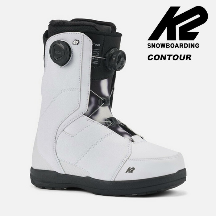 【楽天市場】K2 ケーツー スノーボード ブーツ CONTOUR WHITE 5 2324 モデル レディース：FUSO SKI SNOWBOARD