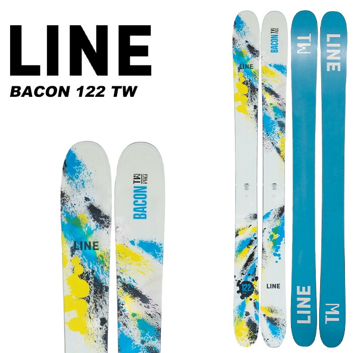 LINE ライン スキー板 BACON 122 TW 板単品 23-24 モデル｜FUSO SKI SNOWBOARD