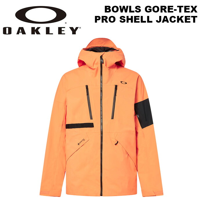 OAKLEY オーク材ロバート・エドワード・リー 御召しもの BOWLS GORE-TEX PRO SHELL JACKET FOA402341 23-24(2024)真似形 上衣