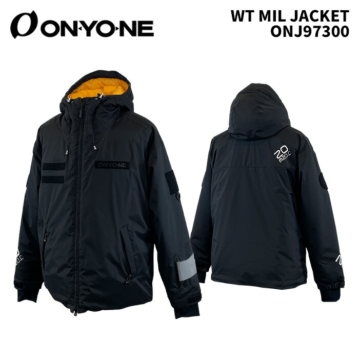 ONYONE ONJ97300 WT MIL JACKET 24-25(2025)ひな形 オンヨネ スキーの板御召しもの 上衣
