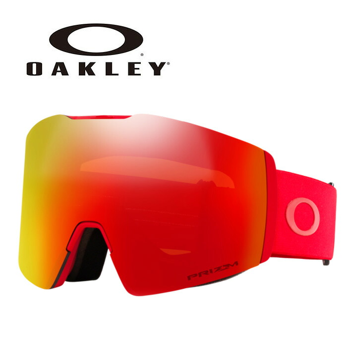 OAKLEY オークリー ゴーグル FALL LINE L / MATTE REDLINE / PRIZM TORCH IRIDIUM OO7099-65 24-25モデル【返品交換不可商品】|FUSO SKI SNOWBOARD