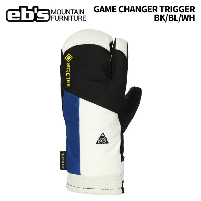 eb's エビス GAME CHANGER TRIGGER BK/BL/WH ゲームチェンジャー トリガーグローブ 25-26モデル|FUSO SKI SNOWBOARD