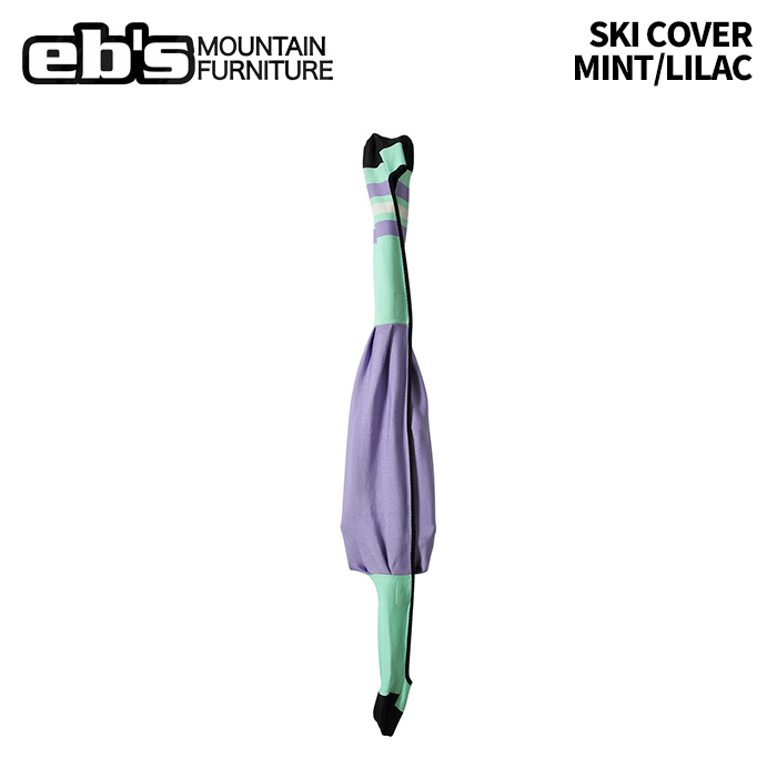 eb's エビス SKI COVER MINT/LILAC スキーカバー 25-26モデル｜FUSO SKI SNOWBOARD