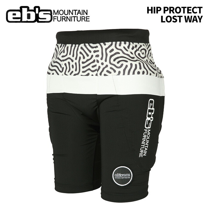 eb's 【23/24・HIP PROTECT SHORT XRD：BLACK XRD® Padded Hip Protection Shorts – DAZZ