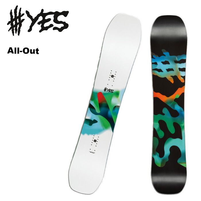 楽天市場】YES イエス スノーボード 板 フリースタイル オール