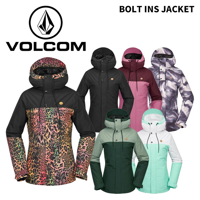VOLCOM ボルコム お召しもの BOLT INS JACKET 24-25(2025)真似形 レディース 上衣 ウィンタースポーツ-スノーボード用ウェア