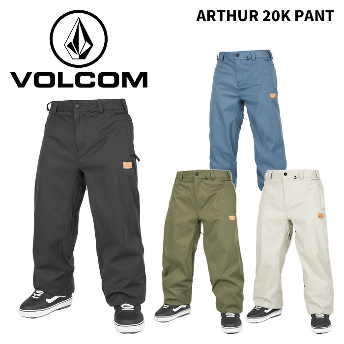 Pantalon De Snowboard Volcom Arthur Longo 20k - Coupe Baggy Homme | Style Rétro