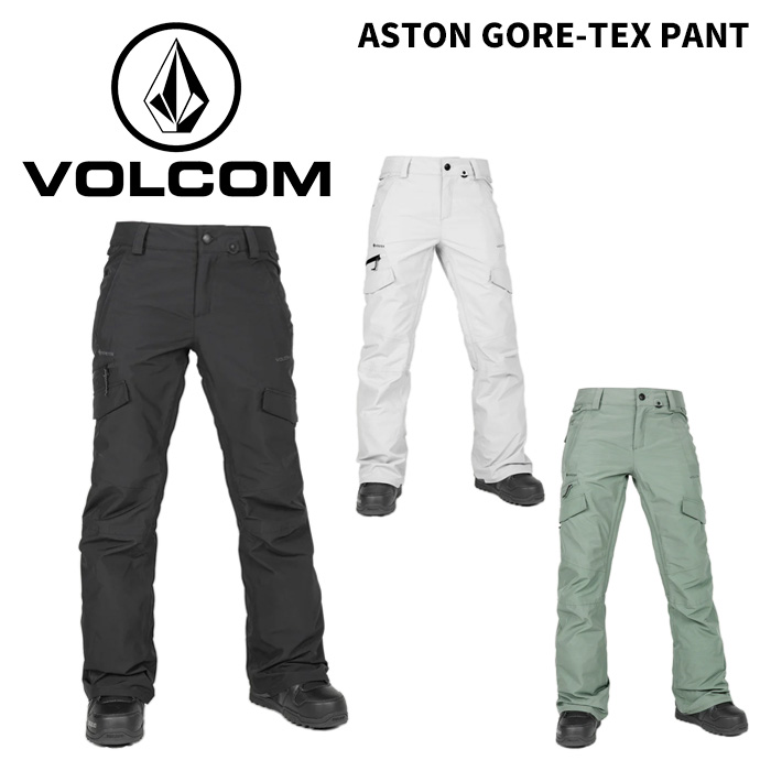 VOLCOM ボルコム お召しもの ASTON GORE-TEX PANT 24-25(2025)真似形 レディース ズボン下 ウィンタースポーツ-レディースウェア-ロングパンツ