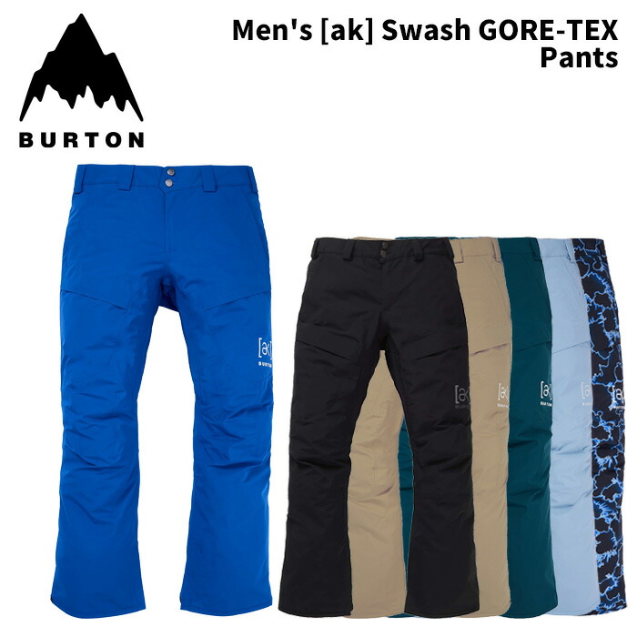 BURTON バートン 御召しもの Men\u0027s [ak] Swash GORE-TEX Pants 24-25(2025)ひな形 ズボン下