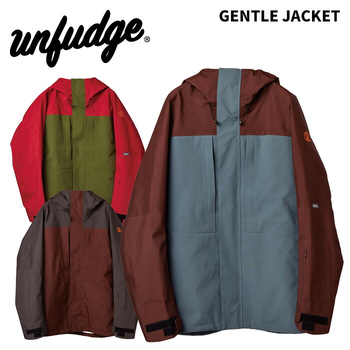 UNFUDGE アンファッジ ウェア GENTLE JACKET 24-25(2025)モデル ジャケット｜FUSO SKI SNOWBOARD