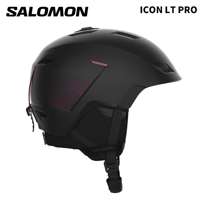 楽天市場】SALOMON サロモン ヘルメット ICON LT BLACK L41160100