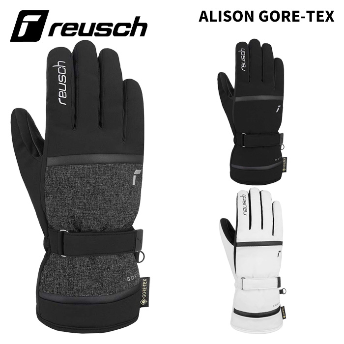 【6431322】reusch ロイシュ グローブ ALISON GORE-TEX 25-26モデル レディース|FUSO SKI SNOWBOARD