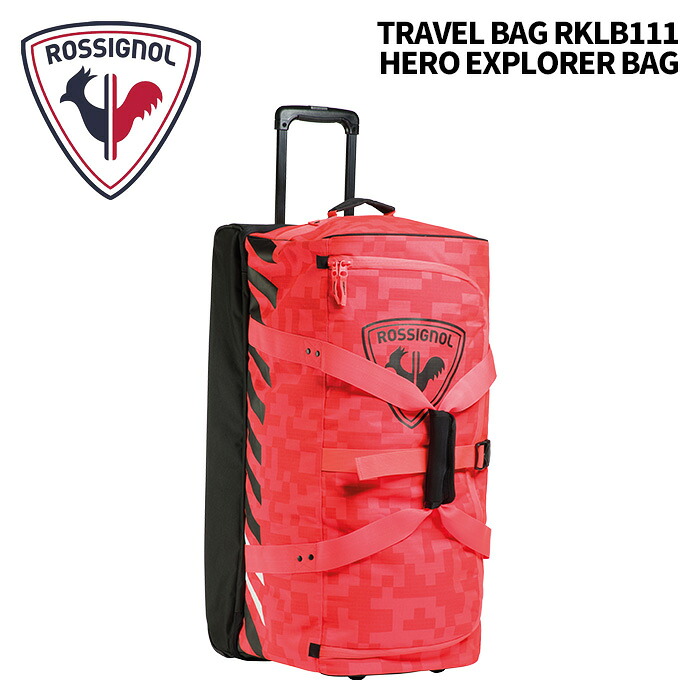 ROSSIGNOL ロシニョール TRAVEL BAG RKLB111 HERO EXPLORER BAG トラベルバッグ 25-26モデル|FUSO SKI SNOWBOARD