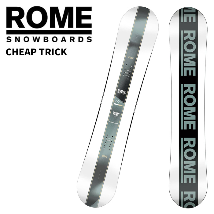 ROME ローム スノーボード 板 CHEAP TRICK 25-26モデル チープトリック