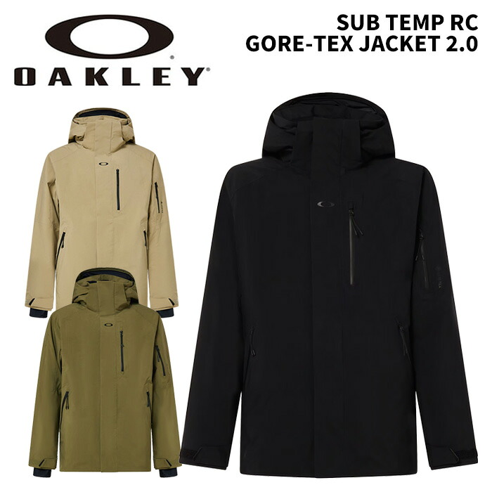 OAKLEY オークリー ウェア SUB TEMP RC GORE-TEX JACKET 2.0 25-26(2026)モデル ジャケット