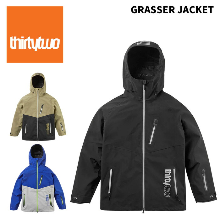 THIRTYTWO サーティーツー 御召しもの GRASSER JACKET 25-26(2026)模範例 上衣