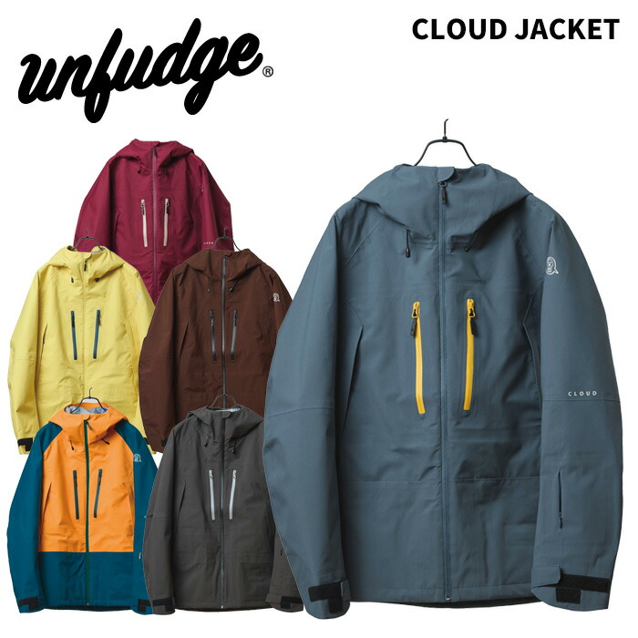 unfudge アンファッジ ウェア CLOUD JACKET 25-26(2026)モデル ジャケット｜FUSO SKI SNOWBOARD