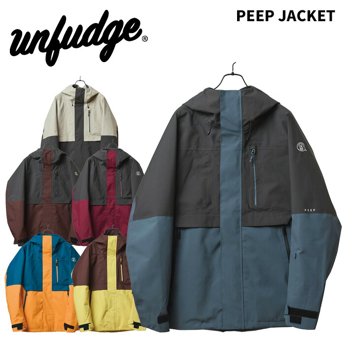 unfudge アンファッジ ウェア PEEP JACKET 25-26(2026)モデル ジャケット