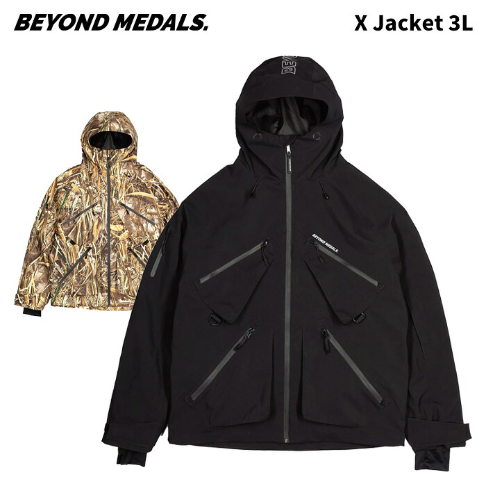 楽天市場】BEYOND MEDALS. ビヨンドメダルズ ウェア X Jacket 3L 25-26