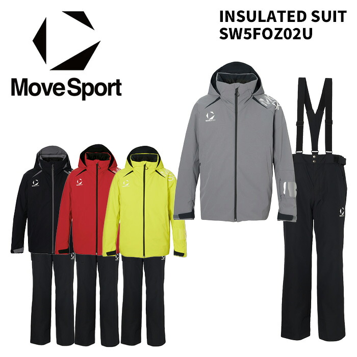 MOVESPORT ムーブスポーツ お召しもの  INSULATED SUIT SW5FOZ02U 25-26(2026)青写真 背広 スキーの板お召しもの 上下仕掛ける
